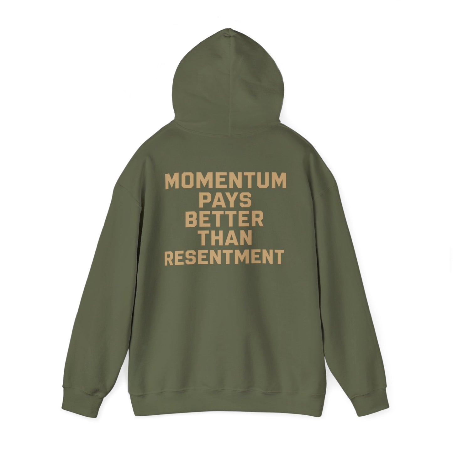 Momentum Pays Better Than Resentment hoodie